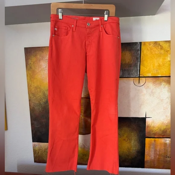 AG The Jodi Crop High Rise slim Flare Leg size 29 - Picture 1 of 11